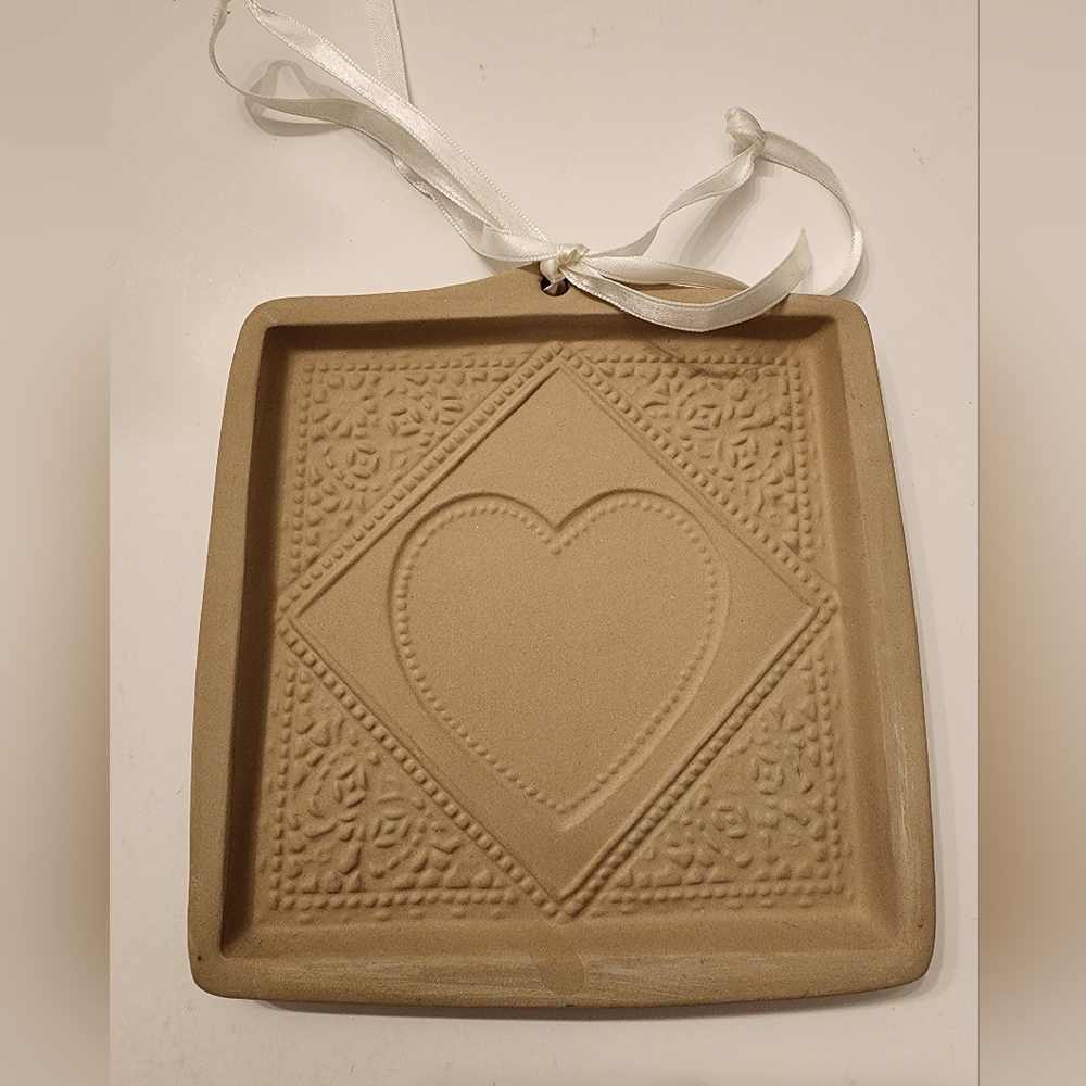 1988 Brown Bag Cookie Art Hill Design Inc. HEART Mold ❤️